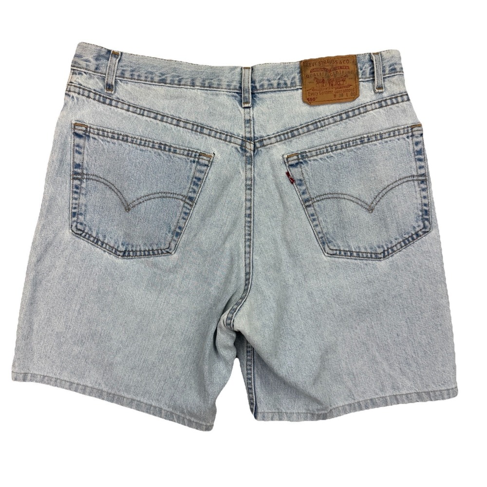 Vtg  Levi's 560 Denim Shorts Men's 36 (Fit 32) Orange Tab Loose Fit‎ 90s Grunge